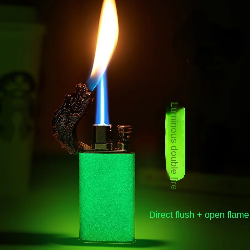 Luminous Lighters Direct Open Fire Switching Double Fire