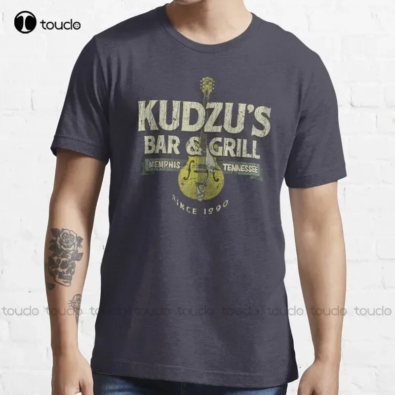 Фото Новая футболка Kudzu'S Bar & Grill Memphis Tennessee с графическим принтом №1