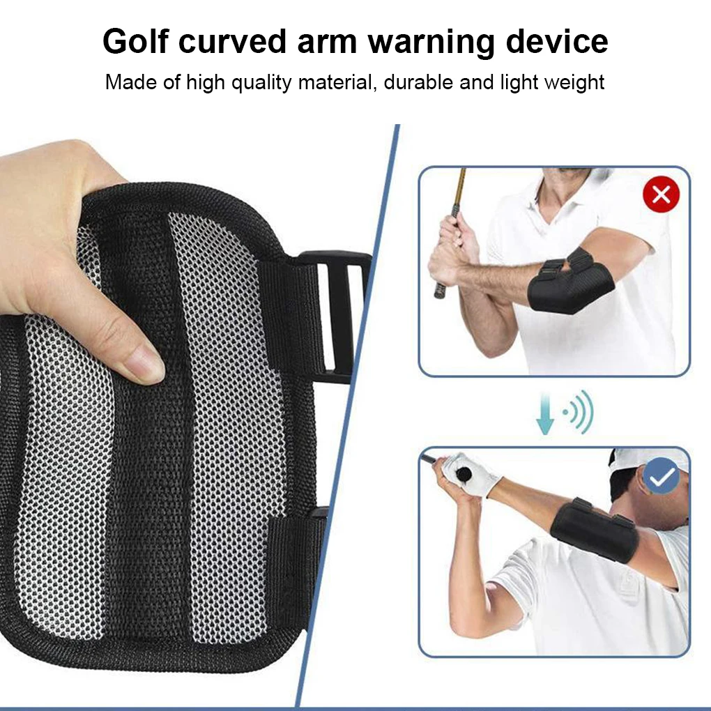 

Golf Elbow Brace Swing Trainer Straight Training Aids Practice Learner