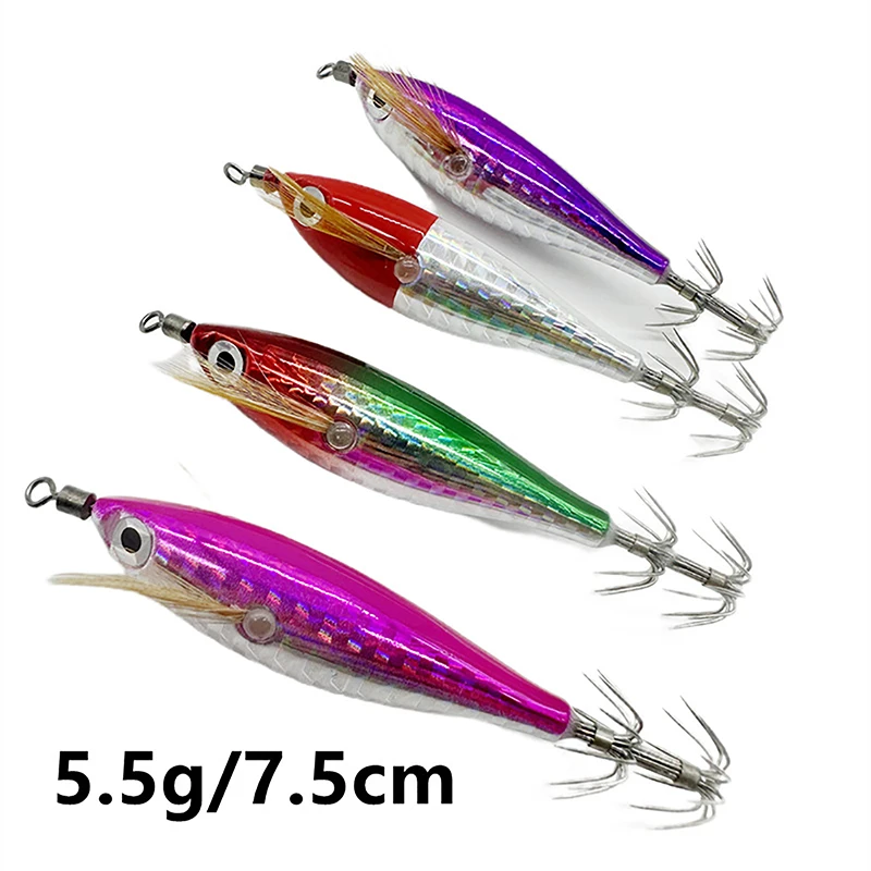 2 шт. 5 г лазерная светящаяся плавающая горизонтальная деревянная приманка для