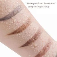 professional pull line long lasting not easy to decolorize eyebrow pencil makeup natural cosmetics