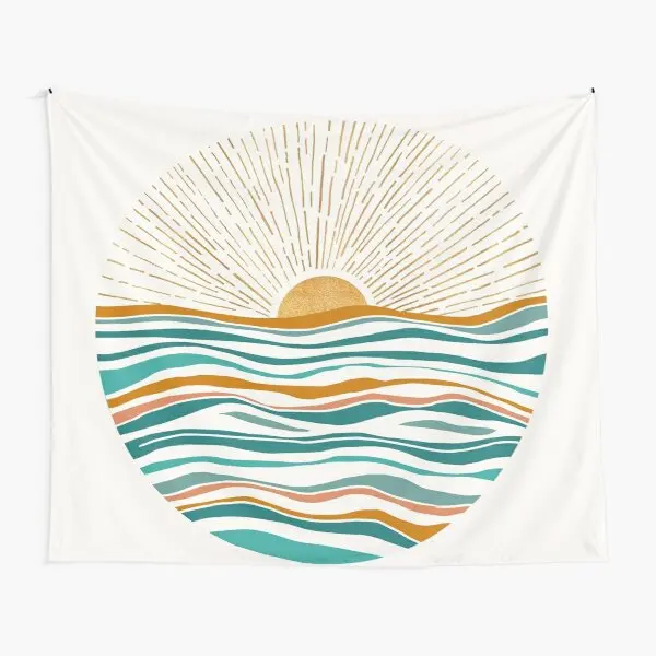 

o Sunshine Tapestry Decor Beautiful Towel Decoration Art Hanging Home Colored Printed Travel Room Blanket Wall Bedspread Yoga