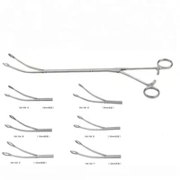 thoracoscopic surgical instruments thoracic operation equipment amphiarthrosisdouble joint egg circle clampsponge forceps