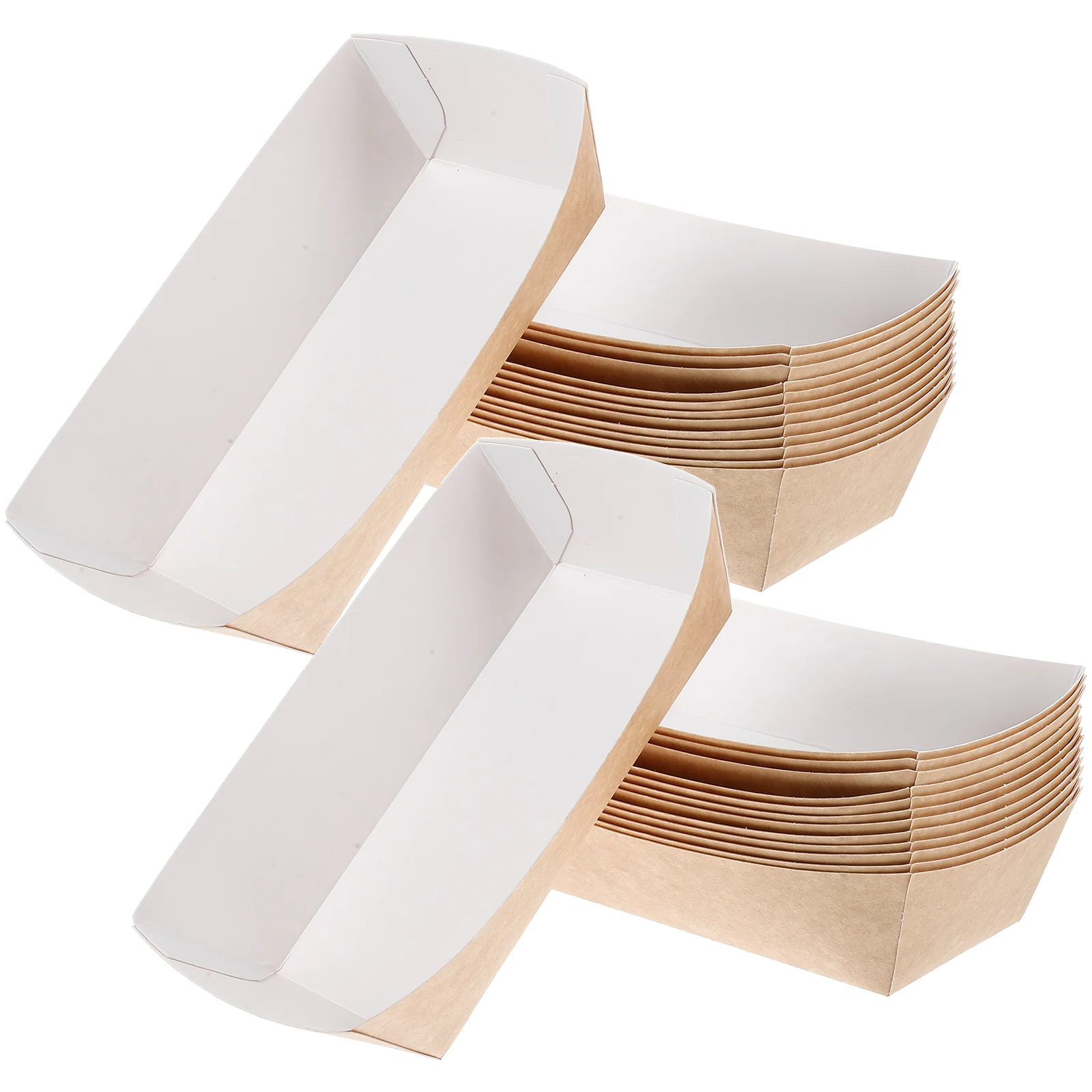 100 шт. лотки для сервировки еды бумажная лодка коробка тарелки суши вечерние