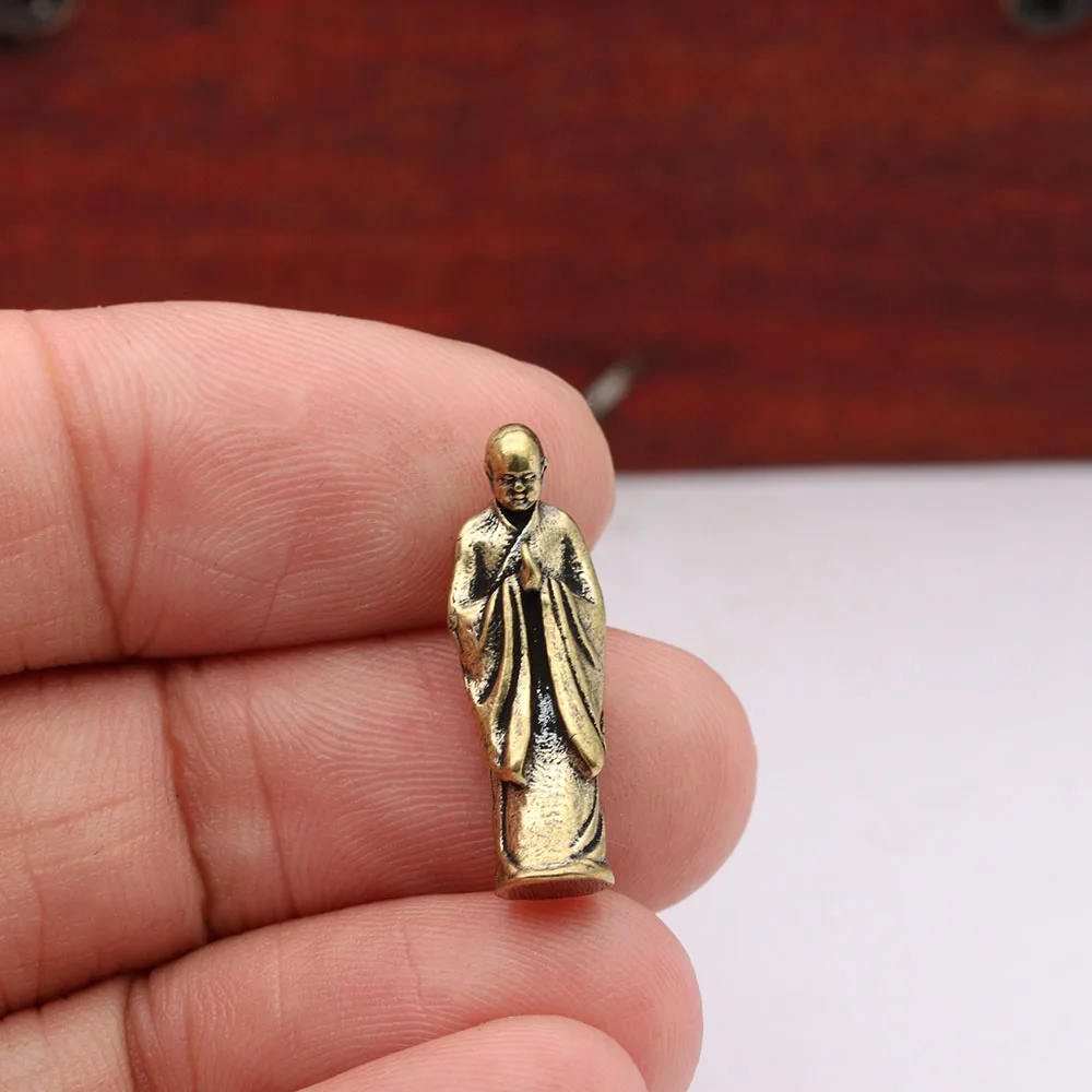 Миниатюра монаха из латуни томас мертон христианская мистика тринадцать лекций монаха трапписта