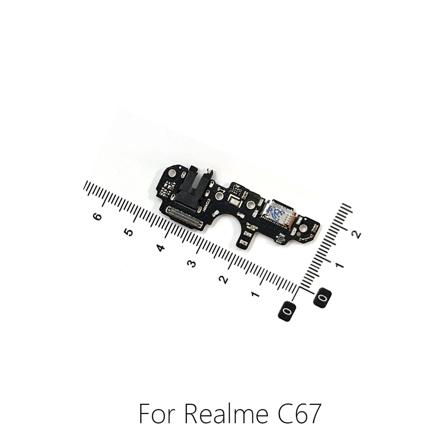 Фото Зарядный гибкий кабель USB (порт зарядки) для Oppo Realme C2, C11, C12, C17, C20, C21Y, C25, C30, C33, C31, C35, C51, C53, C55, C61, C63, C65, C67, C75 №4