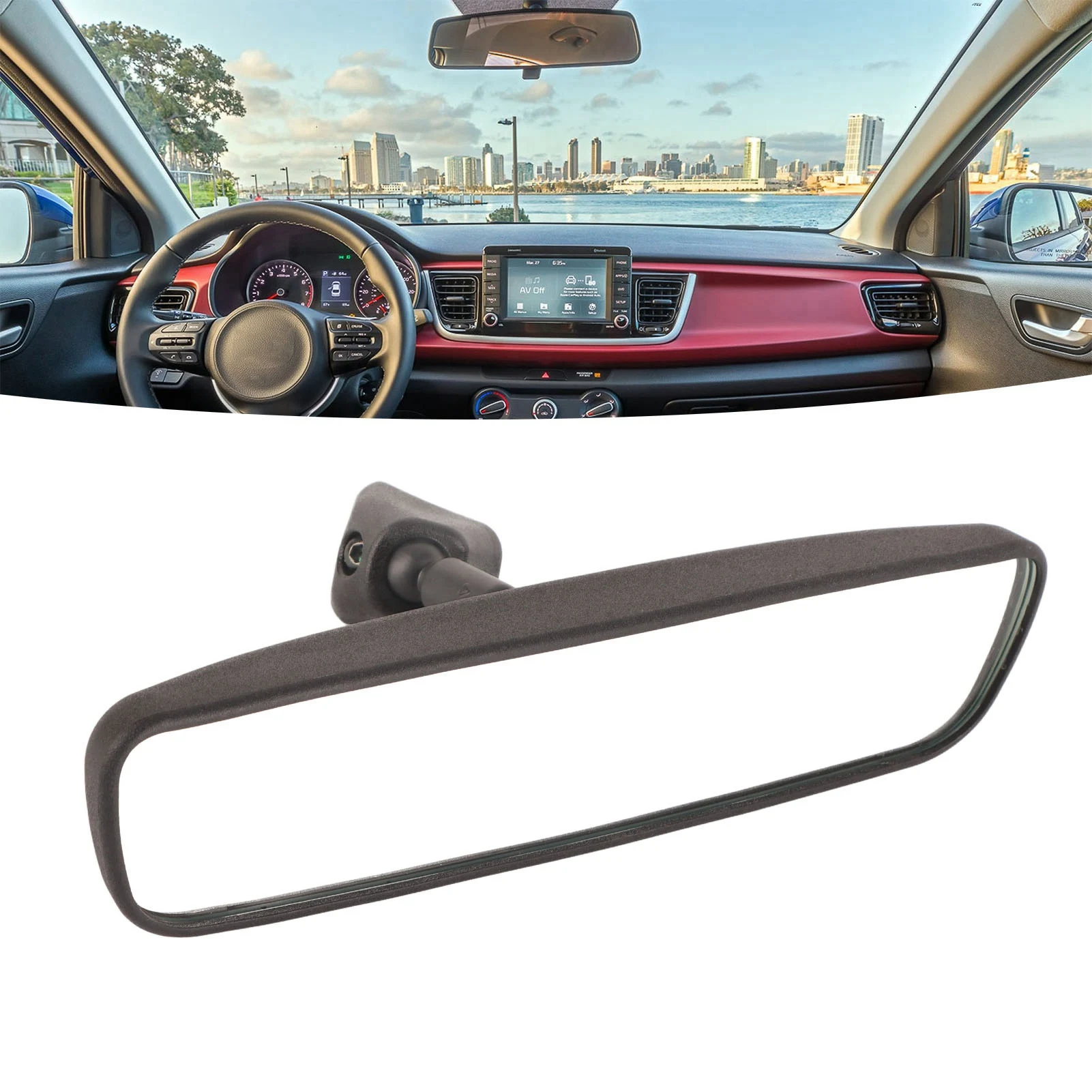 

Car Inside Rear View Mirror 85101 3X100 Inner Rear View Mirror For Hyundai Accent Sonata Tucson Kia Forte Rio