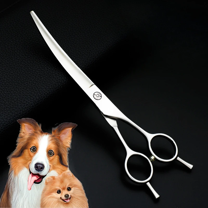 Профессиональные ножницы для красоты домашних животных с прорезями большой винт