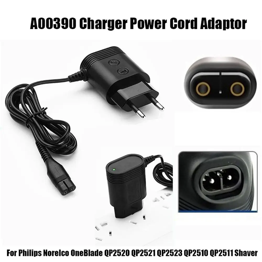 

Charging Dock USB Cable Adaptor Shaver Charger A00390 For Philips Norelco OneBlade QP2520 QP2521 QP2523 QP2510 QP2511