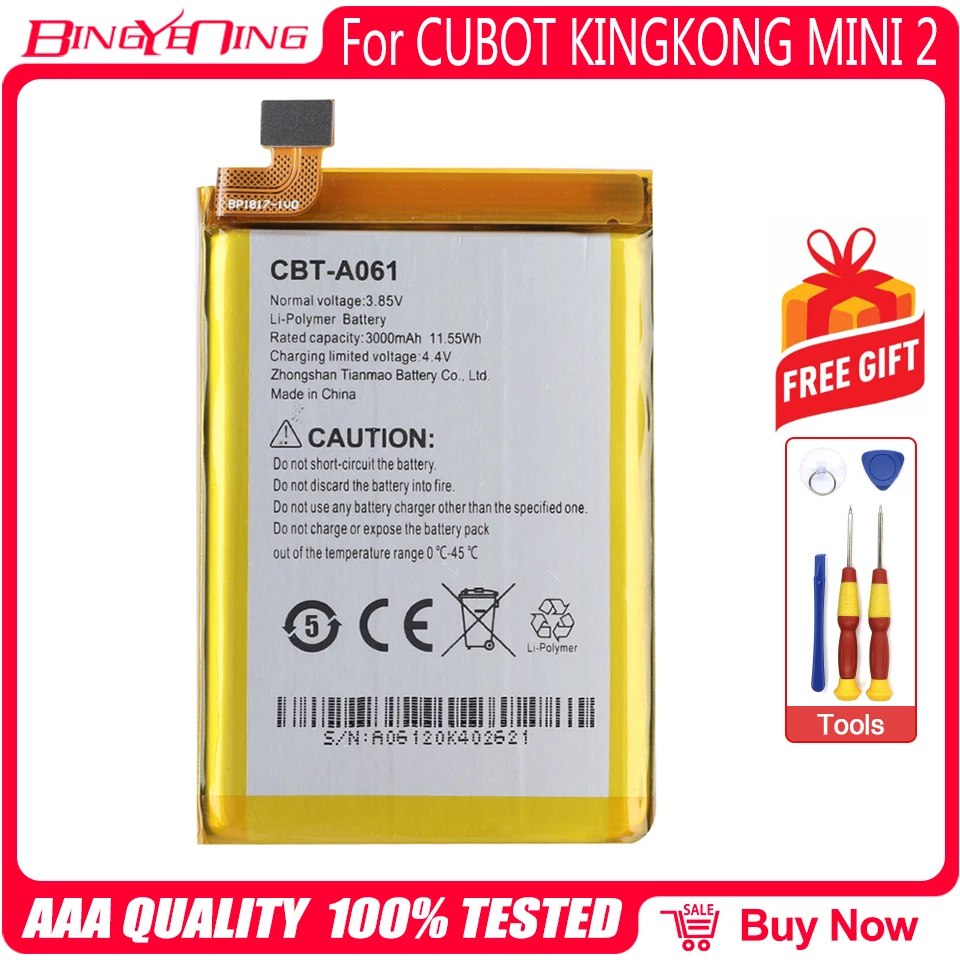 Новый оригинальный аккумулятор для Cubot KINGKONG MINI 2 мобильный телефон,  высококачественные запасные батареи 3000 мАч | AliExpress