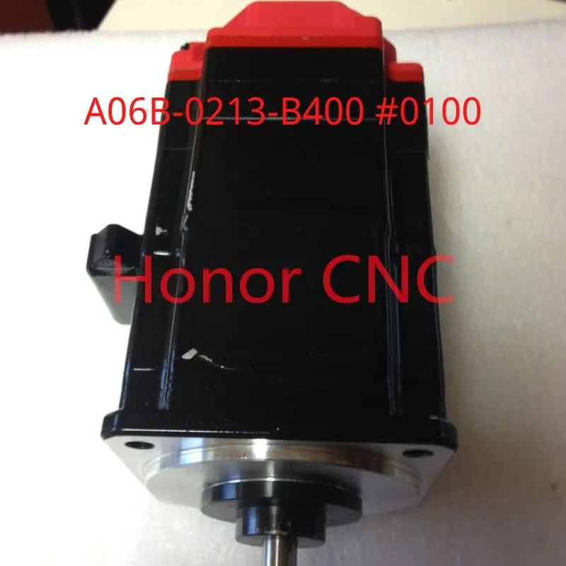 

Used FANUC A06B-0213-B400 #0100 FANUC A06B 0213 B400 #0100 AC Servo Motor