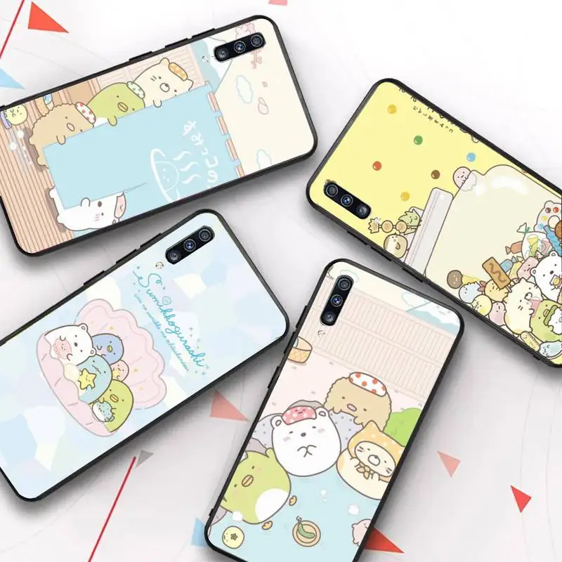 

Japan anime sumikko gurashi Phone Case For Samsung A 10 11 12 13 20 21 22 30 31 32 40 51 52 53 70 71 72 73 91 13 shell