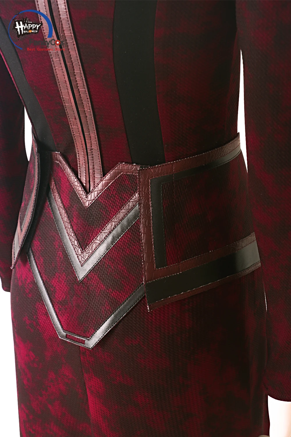 Алая косплей ведьма Maximoff Wanda видение Косплей Костюм Маска наряды Хэллоуин
