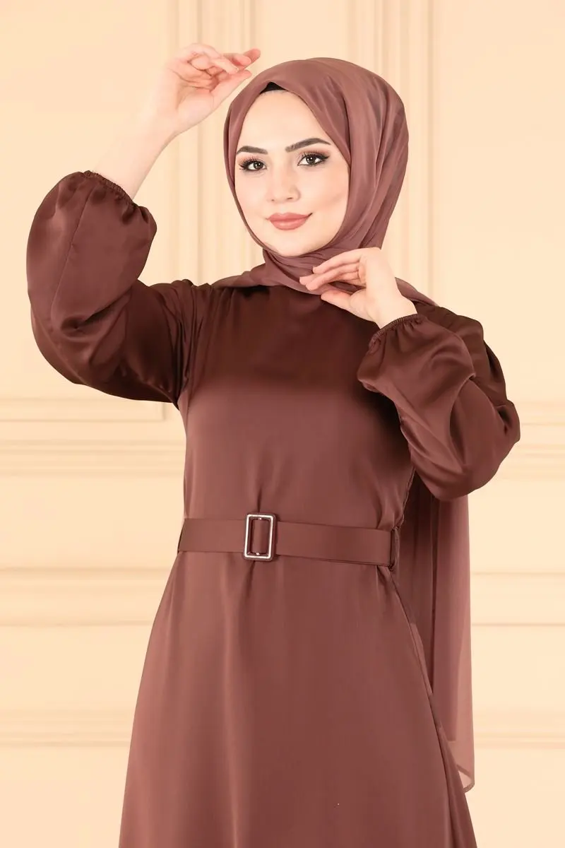 Фото Новинка 2022 г., модные мусульманские повседневные костюмные комплекты hijab с юбкой №4