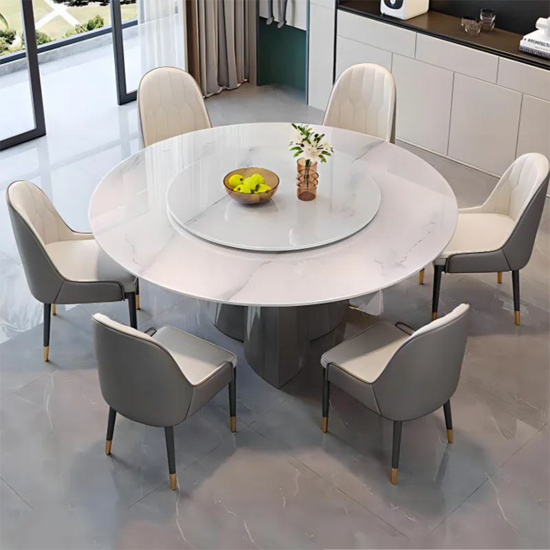 

Metal Center Table Round Dining Hallway Conference Living Room Nordic Dinning Table Coffee DeskTable A Manger Kitchen Furniture