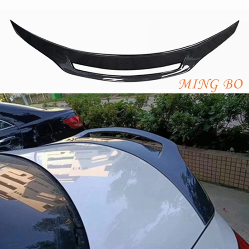 ДЛЯ Mercedes-Benz E-Class W238 C238 2Door Coupe GT Style Carbon Fiber Задний спойлер Багажник Крыло 2016-2023 FRP