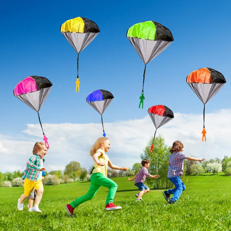 Детская Пасхальная корзина с парашютом