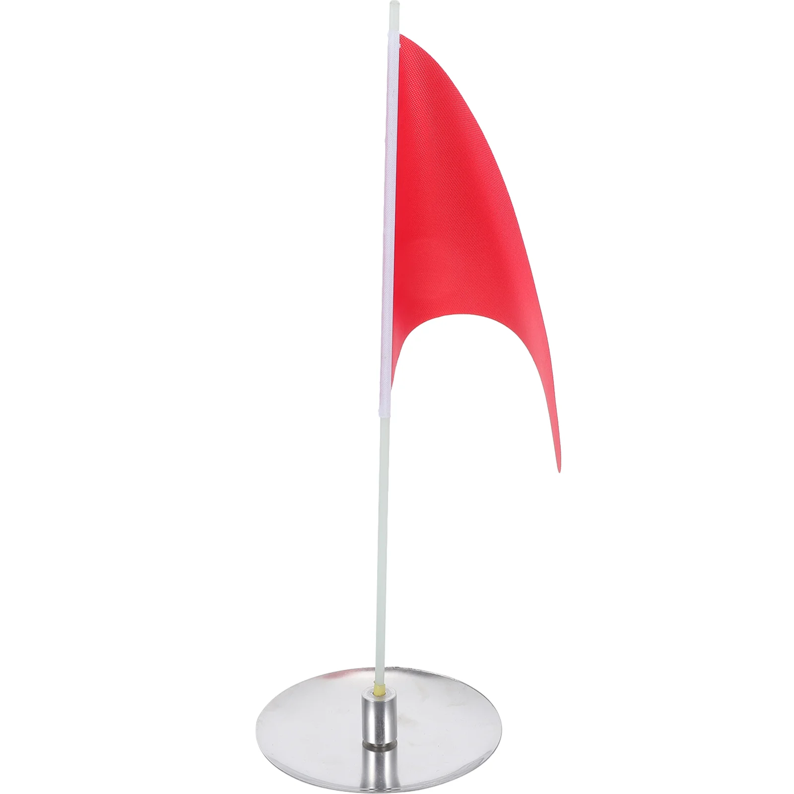 

Golf Flagpole Golfs Targeting Flags Portable Practice Golfing Stainless Steel Tray Training Tool Flagstick Mini
