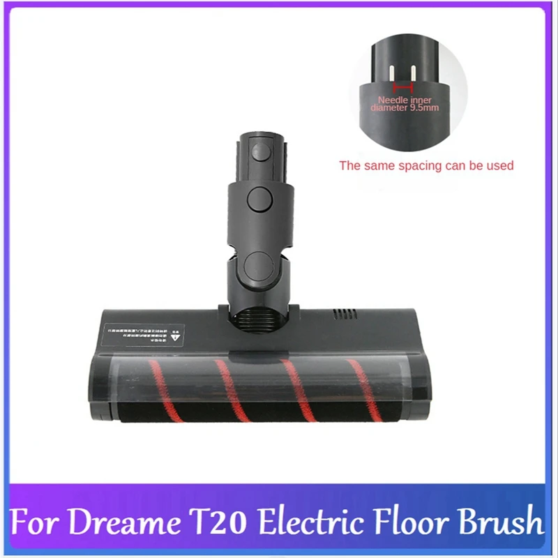 

Беспроводной пылесос для Dreame T20, электрическая щетка для пола, мягкий бархатный ролик, Сменные аксессуары