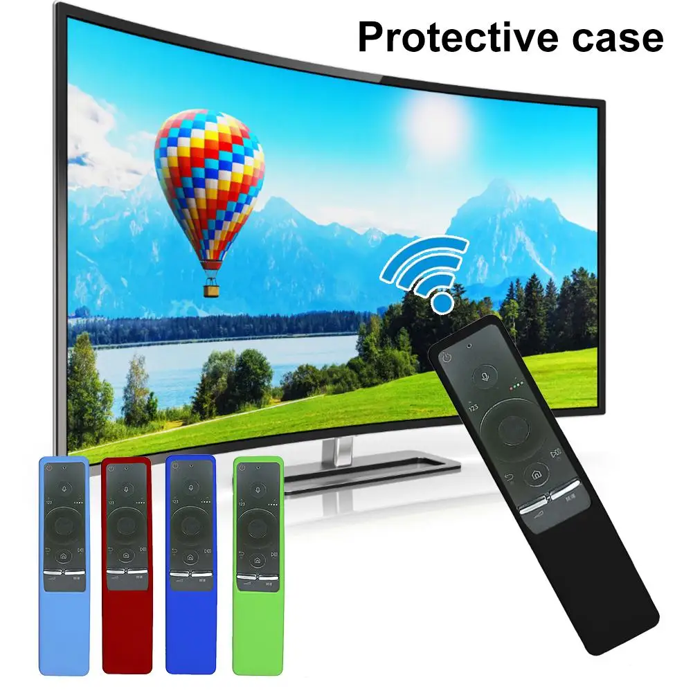 

New Remote Control Case Non-slip Washable Protective Cover Environmental Protection Silicone Sleeve For Samsung BN59 Smart TV