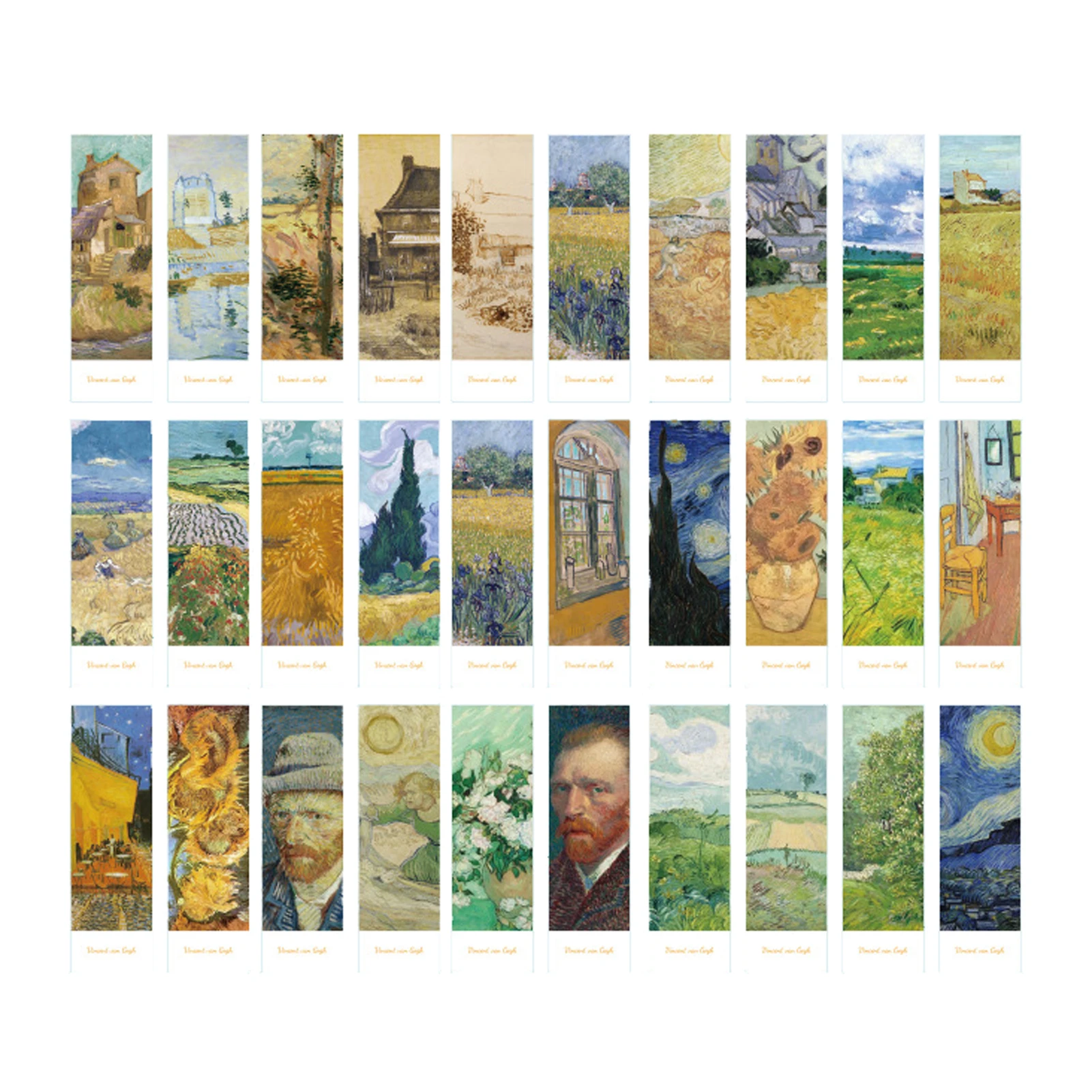 

30pcs/box Reading Students Gift Stationery Rectangle Reusable Paper Bookmark Practical School Office Portable Book Marker