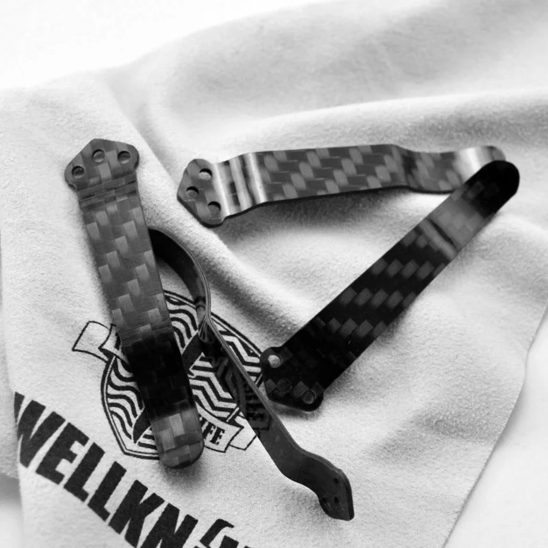 Карманный зажим для ножа из углеродного волокна 2 типа Spyderco C223 C81 C11 C10 Benchmade 551 535 940