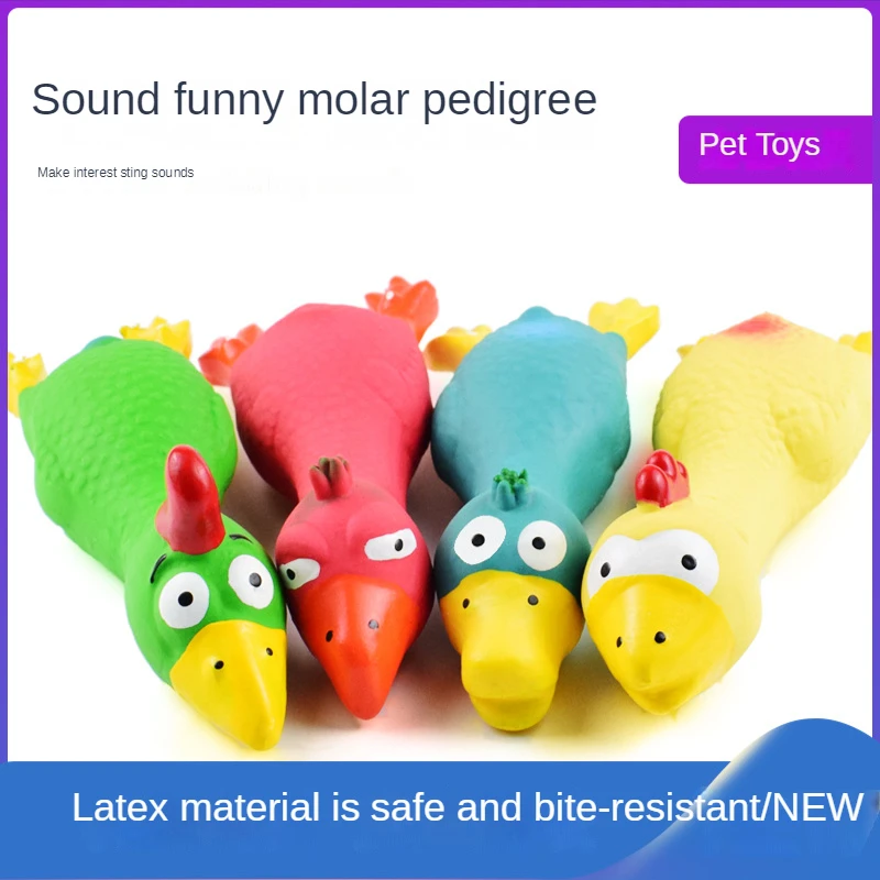 

Dog ToysNew Pet ToysNatural LatexVent Chicken Laying ChickenBite Resistant Noise Relief Latex Toys Pet Supplies Dog Supplies