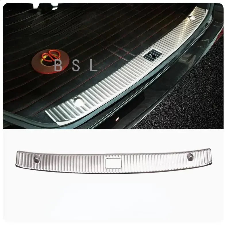 Защитная крышка для заднего бампера Mercedes Benz E Class W212 E180L E200L E260L E300L из нержавеющей