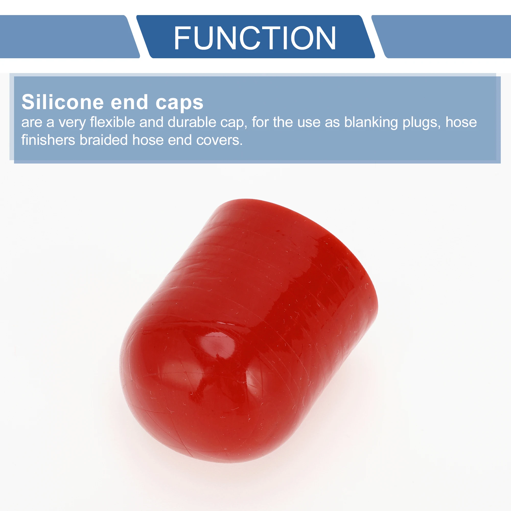 UXCELL 30 мм длина 6/8/10/12/18/20/22/25/30/32/35/40 ID автомобильная силиконовая резиновая заглушка