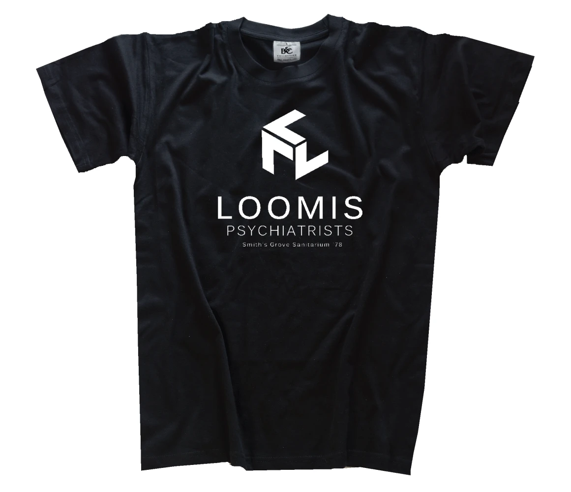 

Famous Movie Loomis Psychiatrists Film Fans T-Shirt. Summer Cotton Short Sleeve O-Neck Mens T Shirt New S-3XL