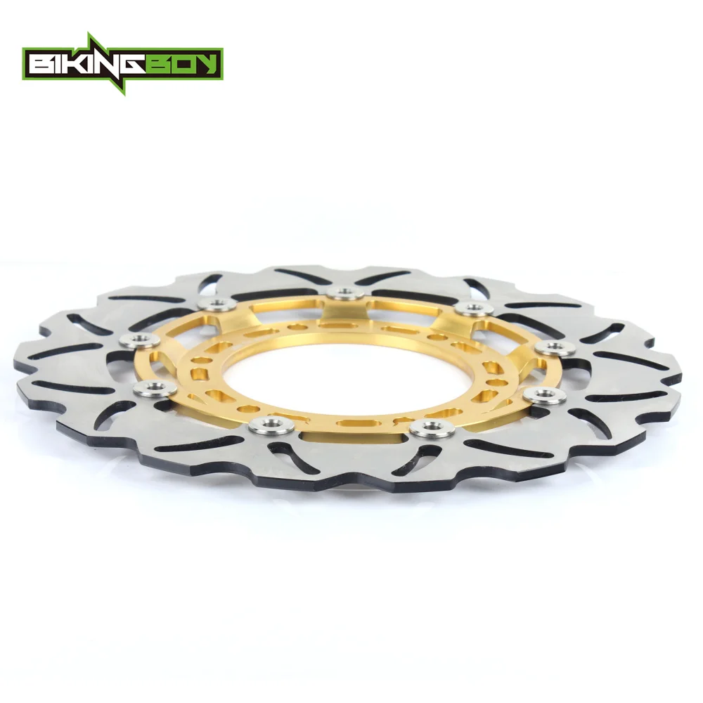 Фото Тормозные диски BIKINGBOY для Daytona 750 900 1000 1200, Speed Triple 900 94 95 96 97, Trophy 900 1200 98 99 00 01 №4
