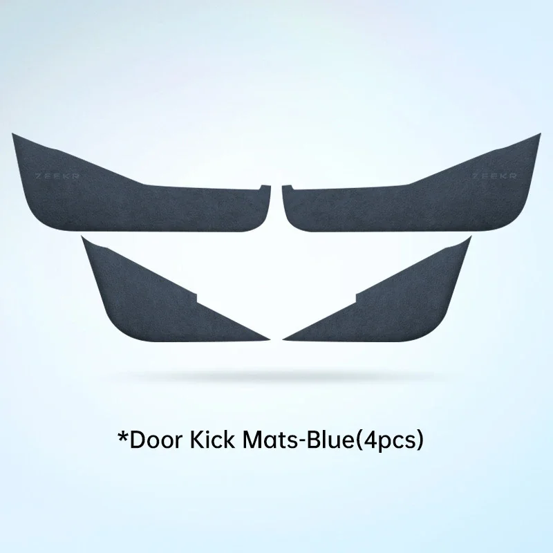Для ZEEKR X 2022 2023 2024, защитная накладка на дверь автомобиля, итальянская импортная замшевая автомобильная дверь, аксессуары для защиты от грязи