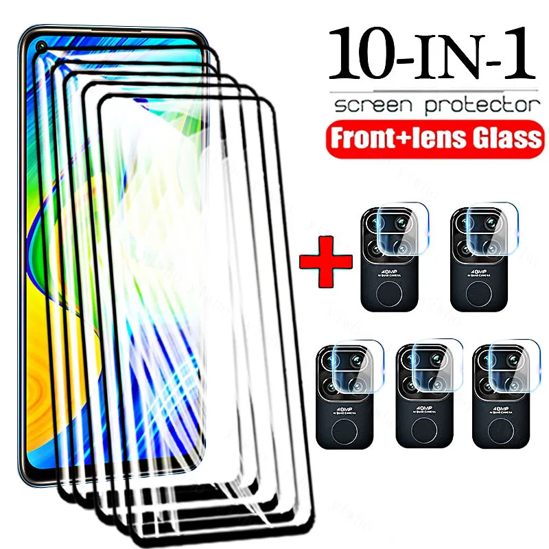 

Tempered Glass for Xiaomi Redmi Note 9 Pro Max 9s 9t 9pro Screen Protector Protective Glass on Redmi 9 9A 9C 9i 9T Camera Lens