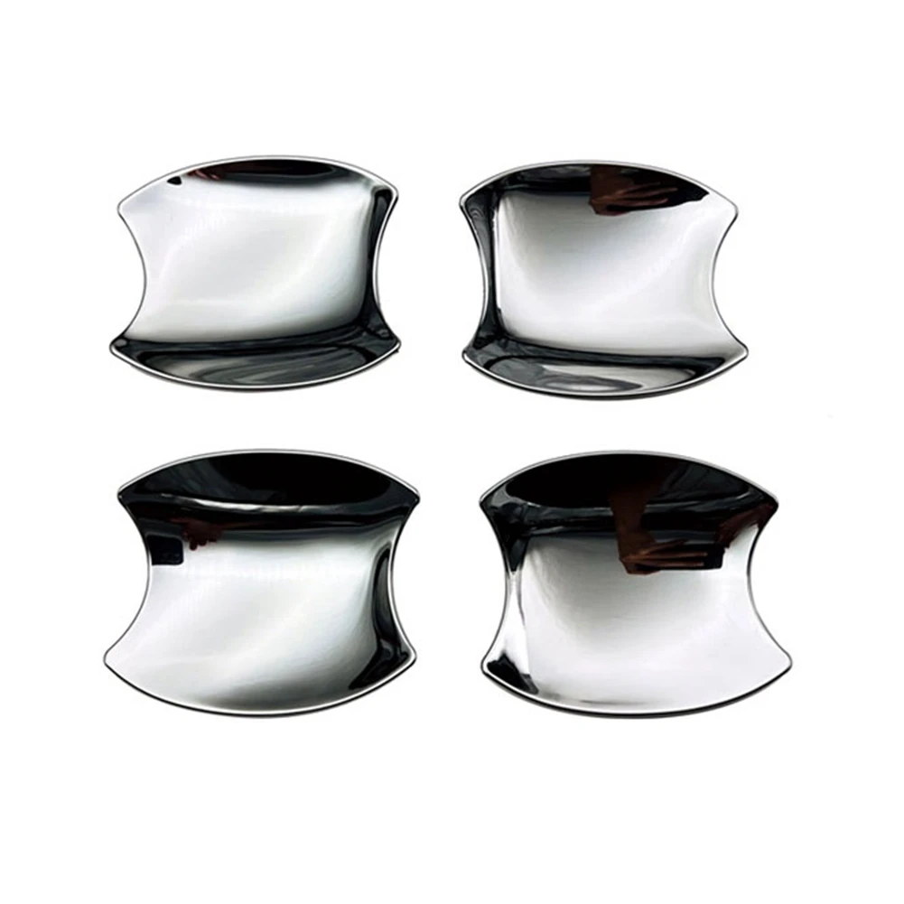 

Car Chrome Silver External Door Handle Bowl Cover Cup Cavity Insert Catch Molding for ZRV ZR-V -V 2022+
