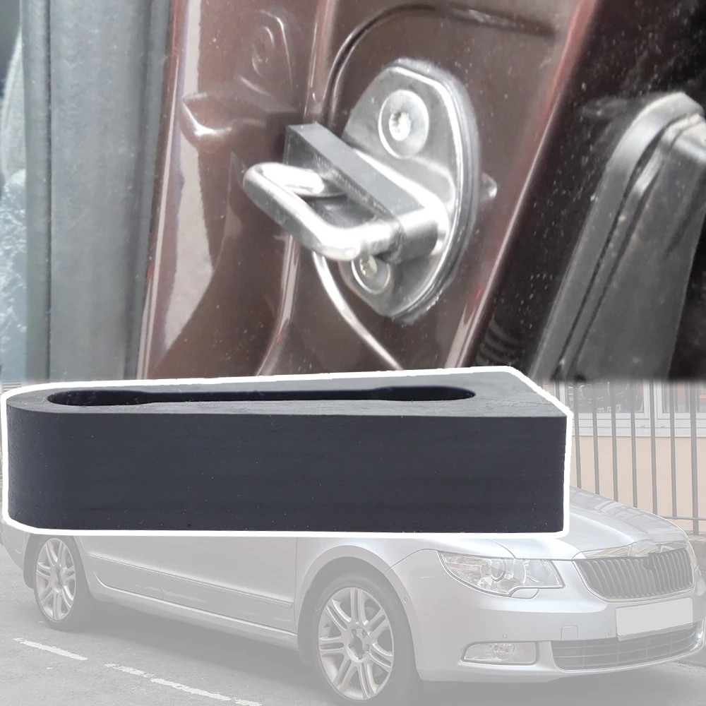 

For Skoda Superb B5 3U B6 3T B8 2001 2002 2003 2004 - 2019 Door Lock Damper Buffer Deadener Seal Shock-Absorber Damping Protect