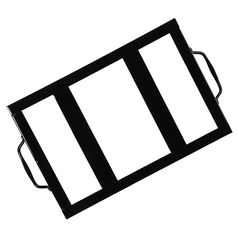 

Salt Plate Block Holder Bbq Cookinghimalayan Grilling Rack Barbecue Grill Steak Mineral Stand Blcok Stones Iron Bakeware