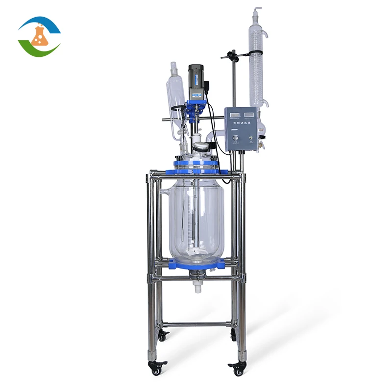 

FBL 20L Multi-function Jacketed Heating Glass Reactor
