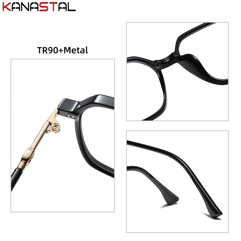 Оптические линзы для мужчин и женщин Аксессуары чтения металлическая оправа TR90