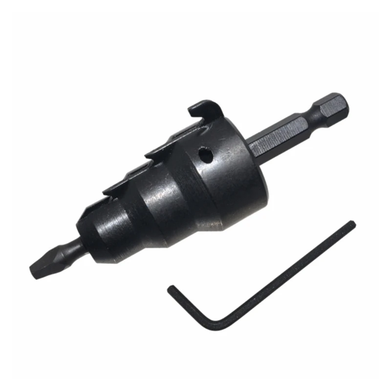 

KX4B Power Conduit Reamer with Improved Bit Designed to Fit into Power Drill Chucks