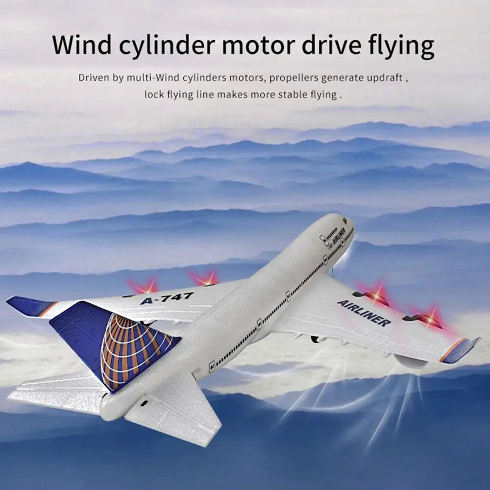 

Fixed Wing Kid Boy Gift 2.4G Controller High Speed RC Glider EPP Foam Plane Toy Remote Control Airplane