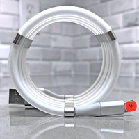 usb c cable 0 9m 1 8m for xiaomi type c micro cable 2 4a super fast charging cables magnetic absorption line data cable xiaomi