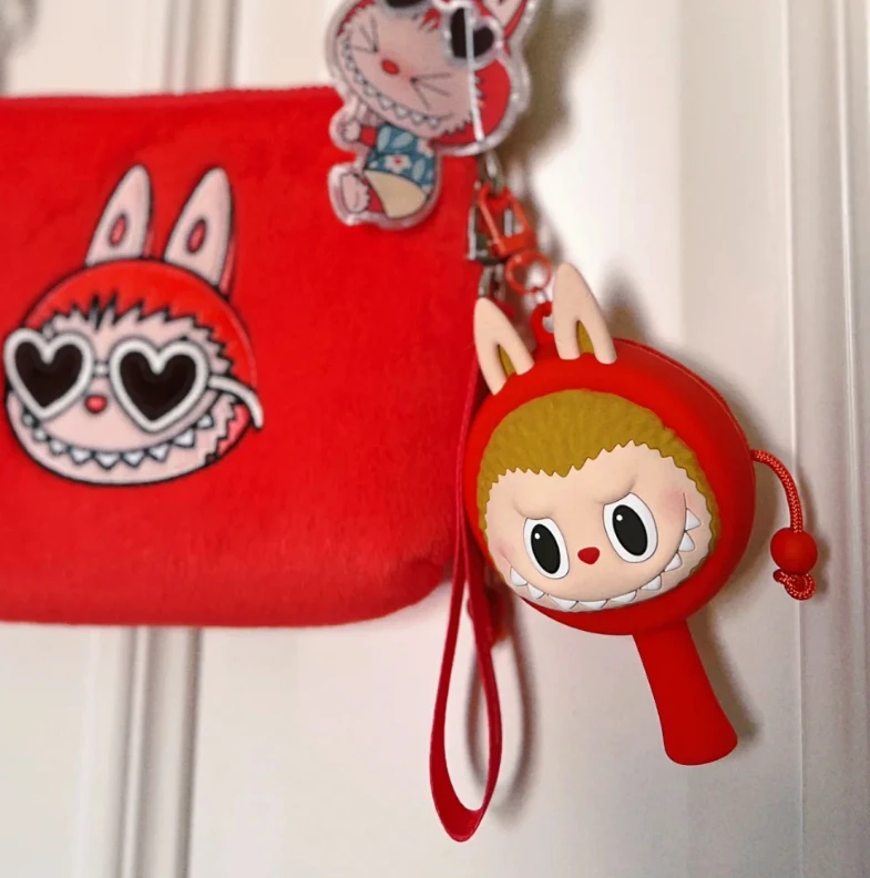 Сумка для наушников Labubu The Monsters Come Here забавная сумка барабанов сменная упаковка