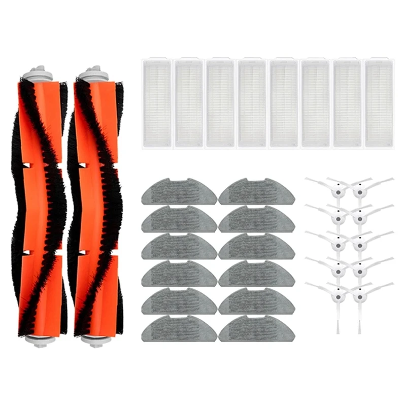 

Запчасти для основной щетки, Сменные аксессуары для робота-пылесоса Xiaomi Mi 2 Pro Lite MJST1SHW MJSTL, швабра из ткани, пылесос Mijia