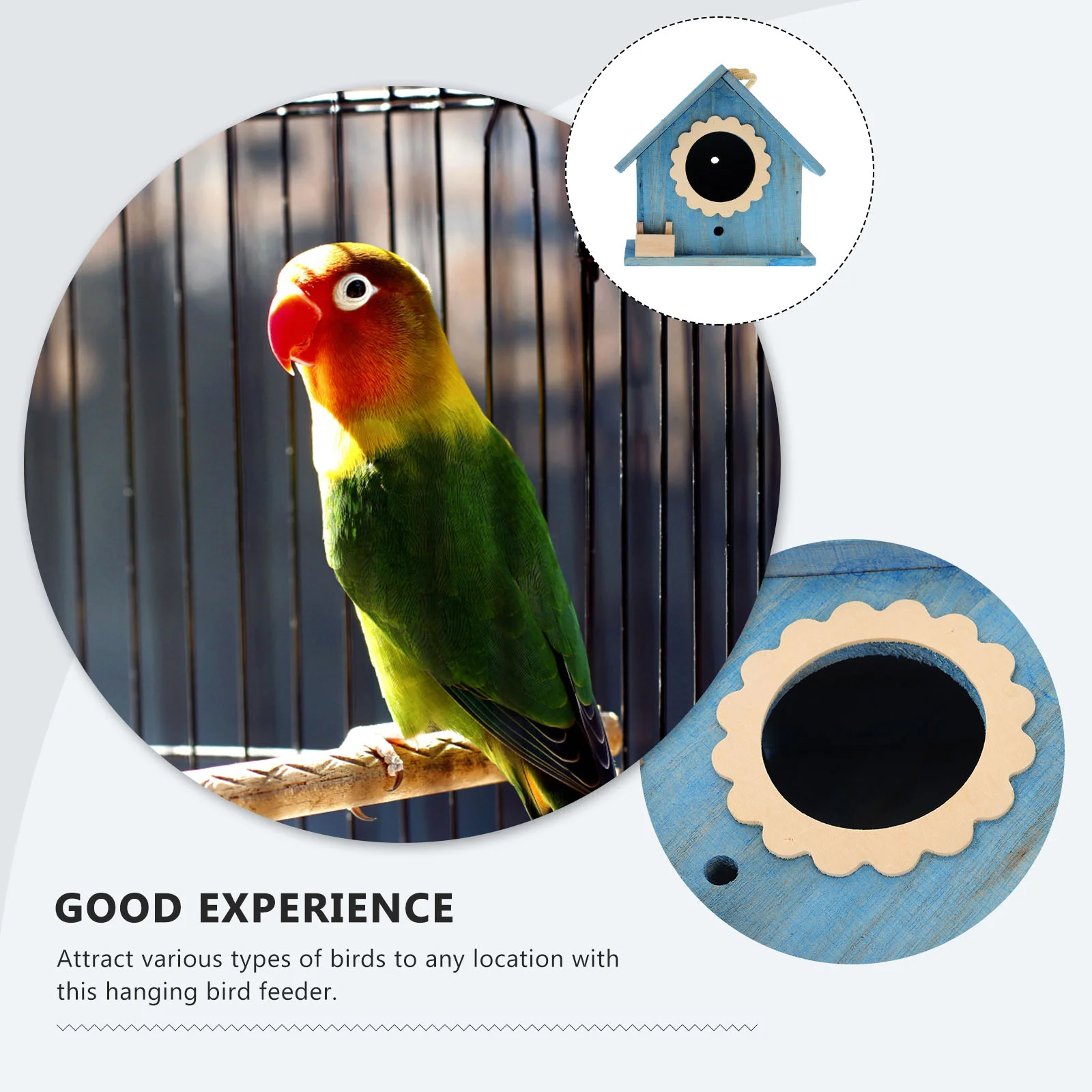 Деревянный птичий домик гнездо птичьи домики для улицы кормушка птиц