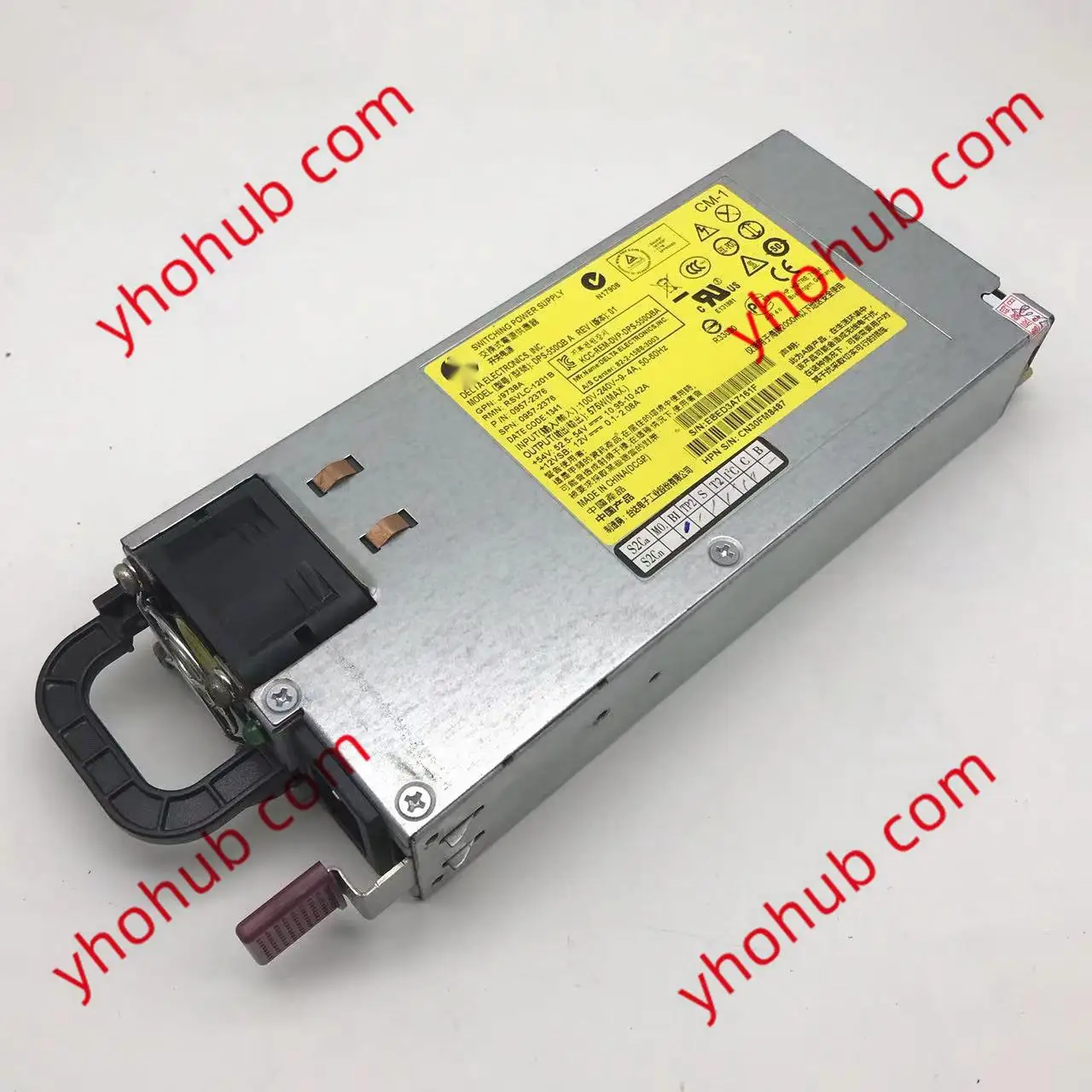 

Delta Electronics DPS-550QB DPS-550QB A 0957-2376 Server Power Supply 550W
