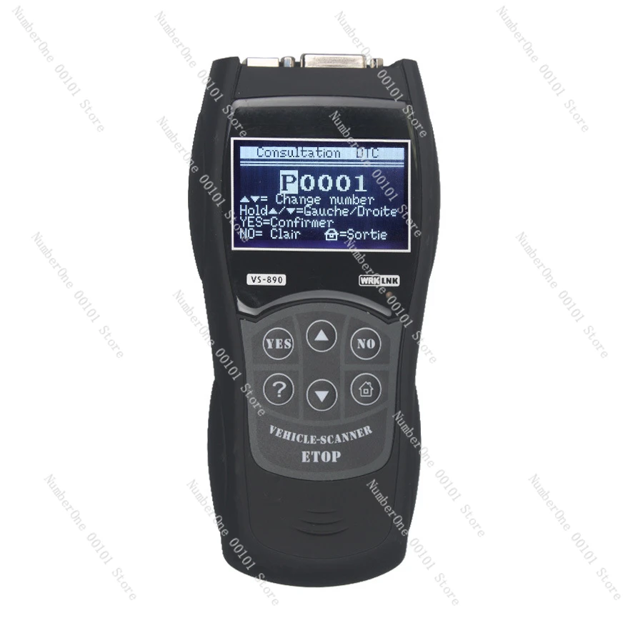 Сканер OBD2 Maxiscan VS890 в 13-м языках