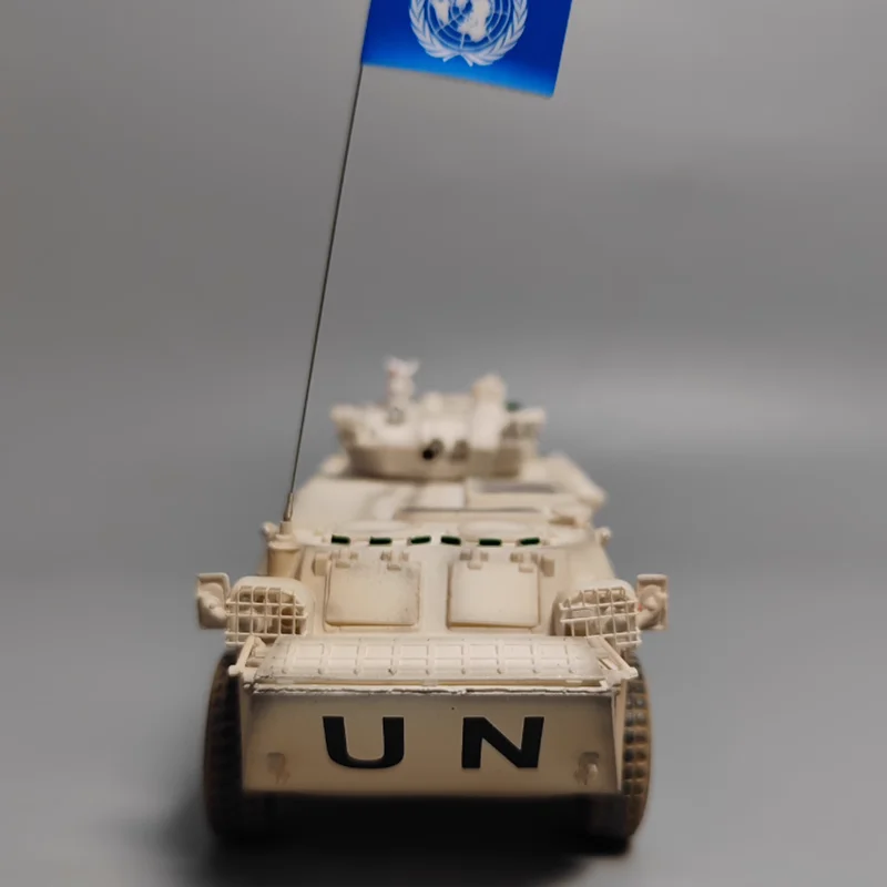 Фото UNISTAR масштаб 1/72 китайский ZSL92B колесный пехотный бронеавтомобиль модель готовый продукт UN Peacekeeping Force коллекционные предметы №2