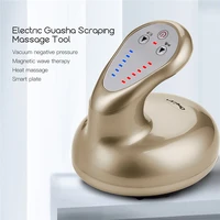 rechargeable hot compress guasha massager electric heated scraping tool vacuum negative pressure detoxification slim massager 31
