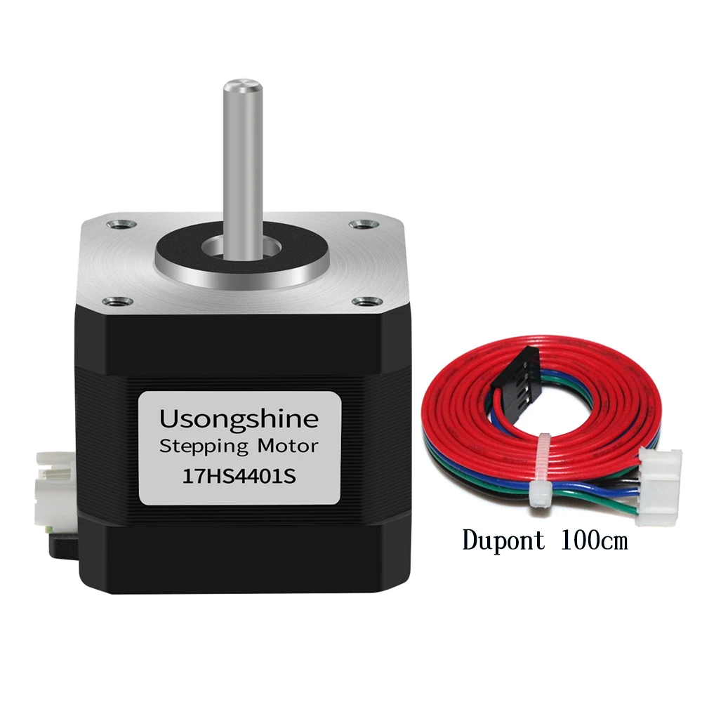 

Шаговый двигатель Usongshine 17HS4401S 42BYGH 1.5A для 3D принтеров