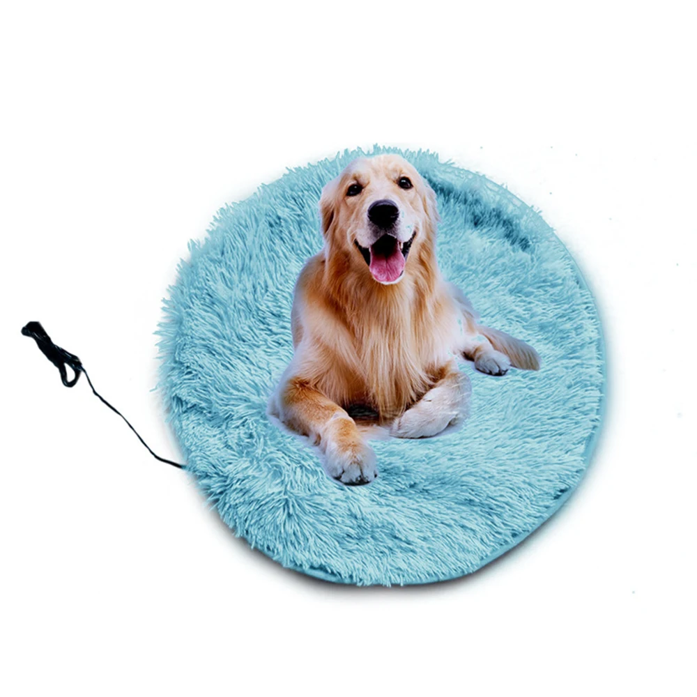 

Household Pets Electric Heating Pad Blanket Pet Mat Bed Dog Sofa Cat Dog Winter Warmer Pad Home Office Chair Heated Mat Dog Bed